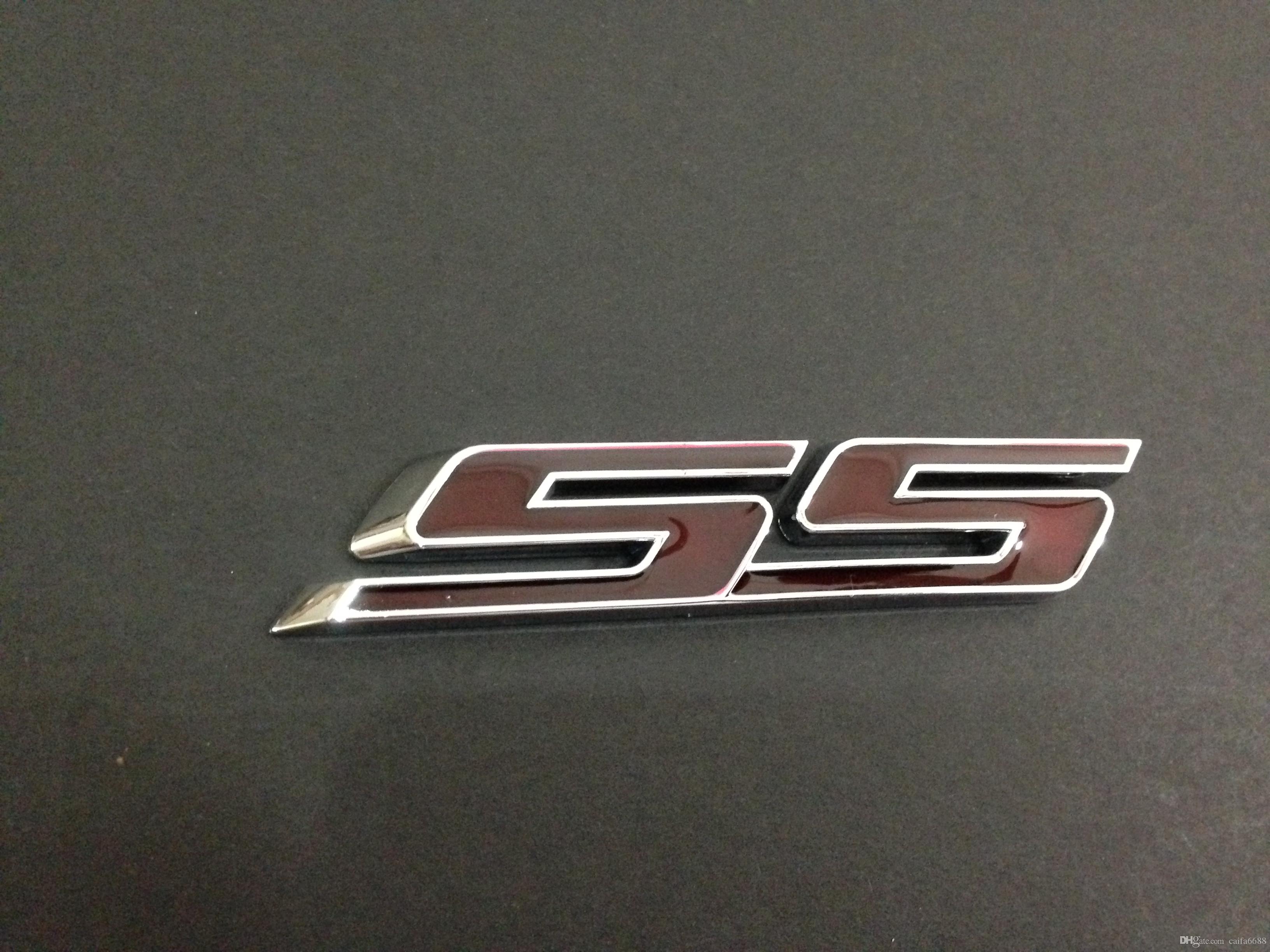 Red SS Logo - 2019 NEW Chrome & Red Wine Camaro SS Emblem Logo From Caifa6688 ...