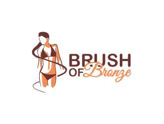 Bronze Logo - Brush of Bronze logo design
