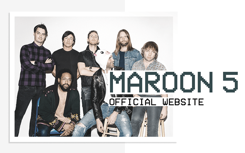 Red Maroon 5 Logo - Maroon 5 | Official Site