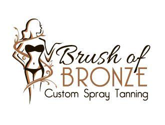 Bronze Logo - Brush of Bronze logo design