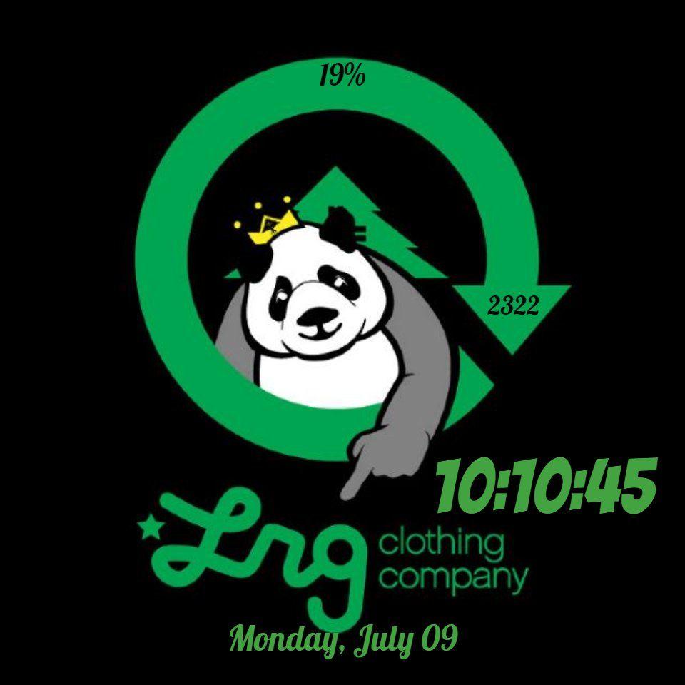 LRG Panda Logo - LRG PANDA for Fossil Q - FaceRepo