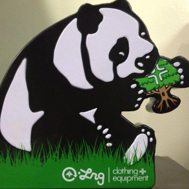 LRG Panda Logo - I caught this panda eating the #LRG tree!. My Style