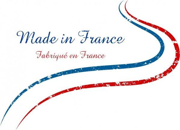 Red Curved Line Logo - France banner blue red curved lines retro decor Free vector in Adobe ...