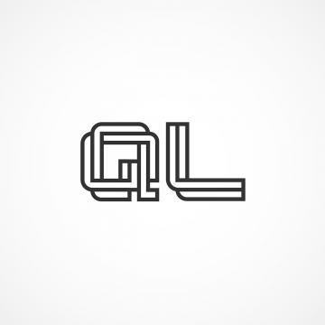 QL Logo - Initial Letter QL Logo Template Template for Free Download on Pngtree