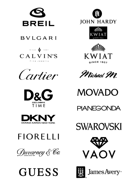 Bvlgari Logo - Free Logos Vector Brands Breil, John Hardly, Bvlgari, KWIAT, Cartier ...