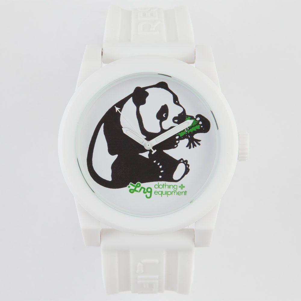 LRG Panda Logo - LRG Icon White Panda Watch: Amazon.co.uk: Watches