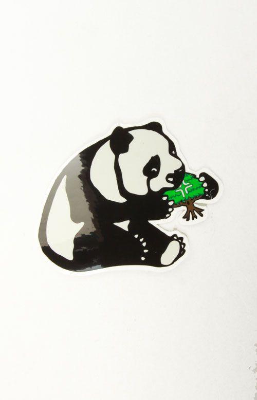 LRG Panda Logo - LRG, Panda Sticker 4 x 3.5