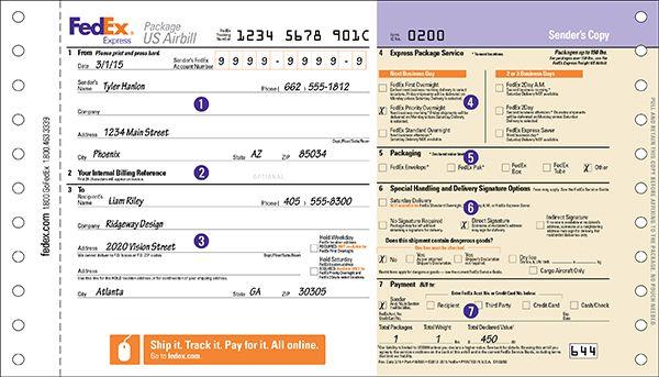 FedEx Freight LTL Logo - How to Complete Shipping Labels and Shipping Documents | FedEx