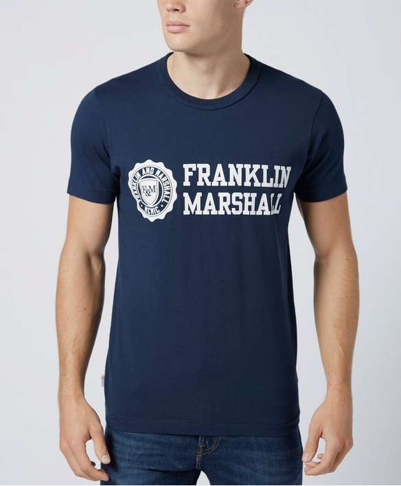 Franklin Clothing Logo - Men's T-shirt Logo By Franklin & Marshall Clothing T-shirt Wholesale ...