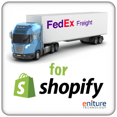 FedEx Freight LTL Logo - FedEx LTL Freight Quotes Shopify App | Eniture Technology