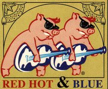 Blue and Red Restaurant Logo - Red Hot & Blue (restaurant)