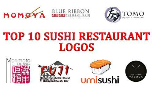 Blue and Red Restaurant Logo - 