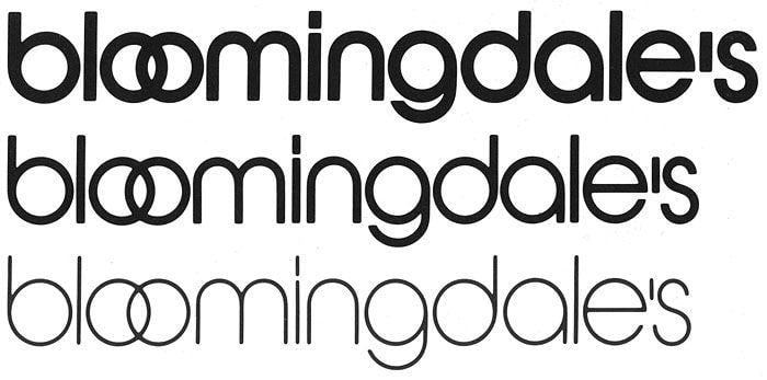 Bloomingdale's Logo - Bloomingdales Identity, Massimo Vignelli. Brands. Massimo