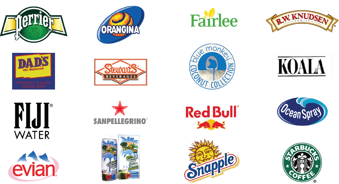 beverage brands logos