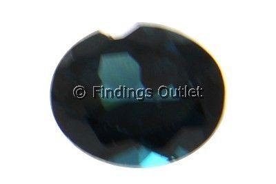 Semi Oval Blue Logo - Findings Outlet :: Stones :: Semi-Precious :: Blue Zircon(December ...