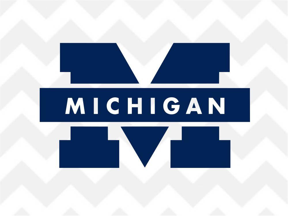 Go Blue University of Michigan Logo - University of Michigan SVG Michigan SVG Block M SVG Go Blue | Etsy