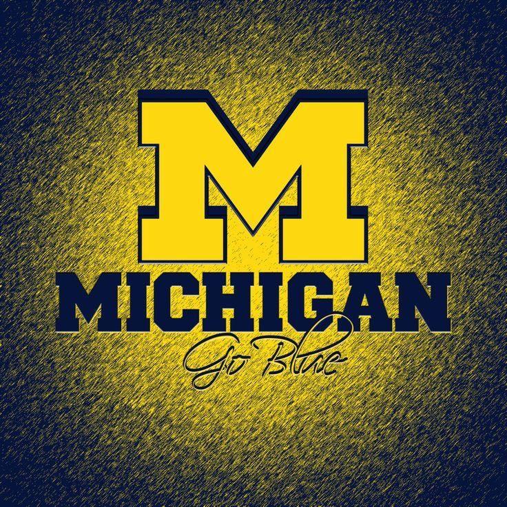 Go Blue University of Michigan Logo LogoDix
