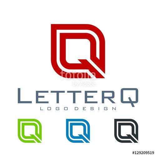 Letter Q Logo - Letter Q Logo Design Double Line Stock Image And Royalty Free