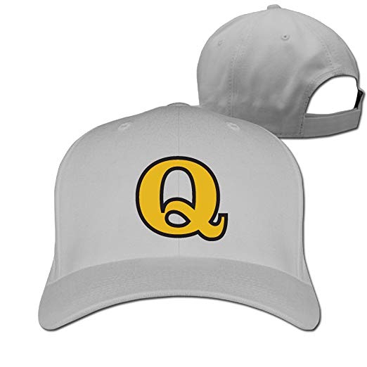 Letter Q Logo - Letter Q Logo Adjustable Baseball Cap: Clothing