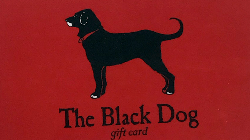 Red and Black Dog Logo - BLACK DOG GIFT CARD