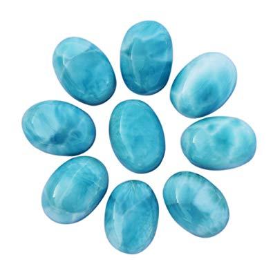 Semi Oval Blue Logo - Amazon.com: 8X10MM Lot of 5 Pcs Oval Shape, Natural Sky Blue ...