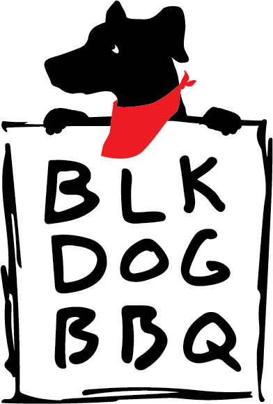 Red and Black Dog Logo - Black Dog BBQ