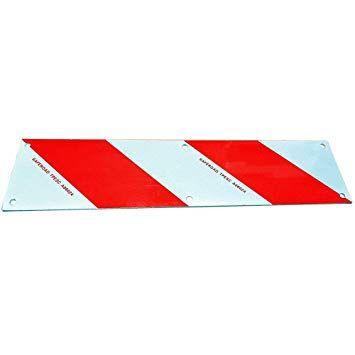 Red and White Supermarket Logo - The Caravan Supermarket Pair of Truck Trailer Rear Hazard Warning ...