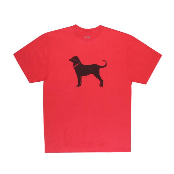 Red and Black Dog Logo - Sale