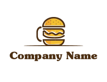Food and Beverage Company Logo - Food Logos, Beverage, Coffee, Beer, Soda, Café, Restaurant Logo Maker