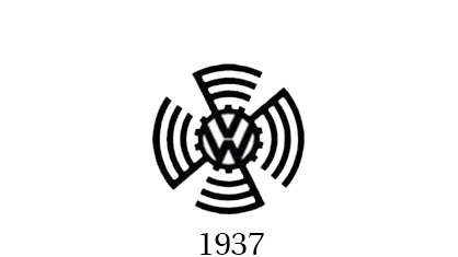 1937 VW Logo - GIF evolution GIF on GIFER