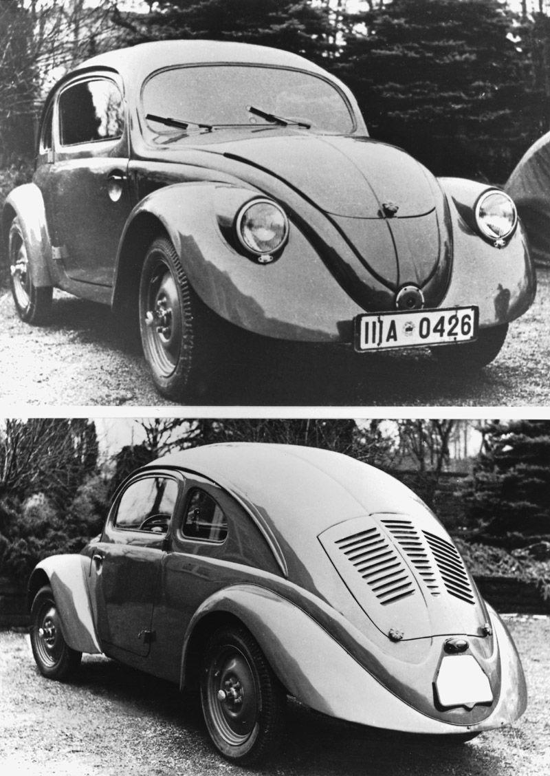 1937 VW Logo - VW 30 Prototype-Front & Back