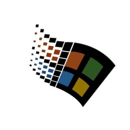 Old Windows Logo - LogoDix
