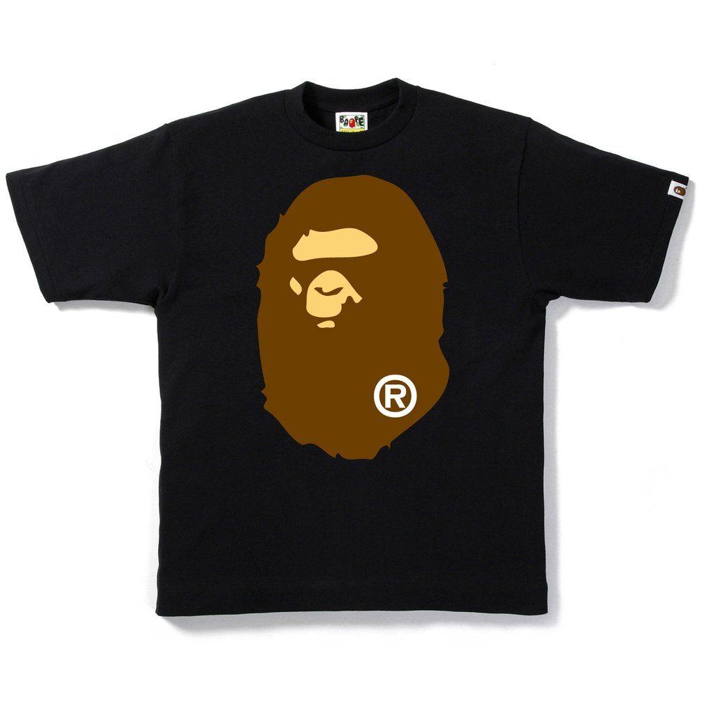 BAPE Monkey Logo - BIG APE HEAD TEE MENS | us.bape.com