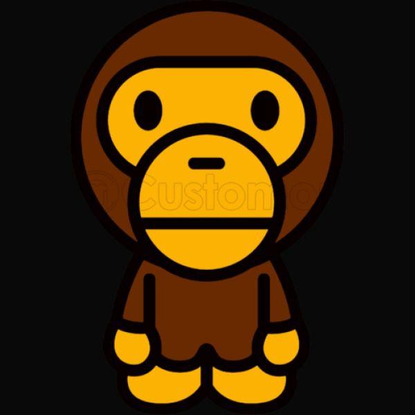 BAPE Monkey Logo - BAPE MILO Thong