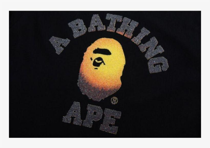 BAPE Monkey Logo - Bape 01161635 Fashion Men's Yellow Monkey Logo A Bathing - Bape ...