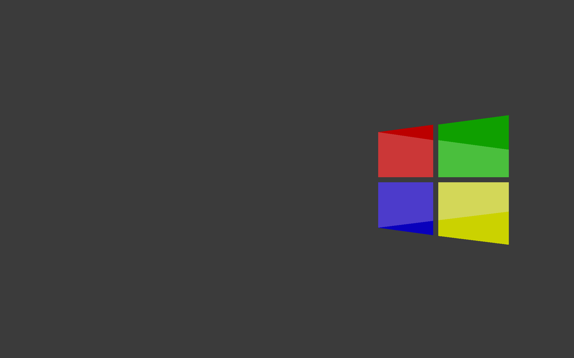Old Windows Logo - The old Windows logo that I modernised : wallpapers