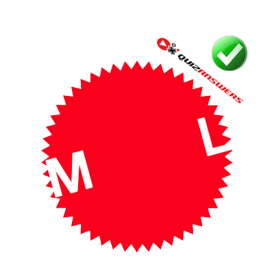Red Symbol Logo - Red spiky circle Logos