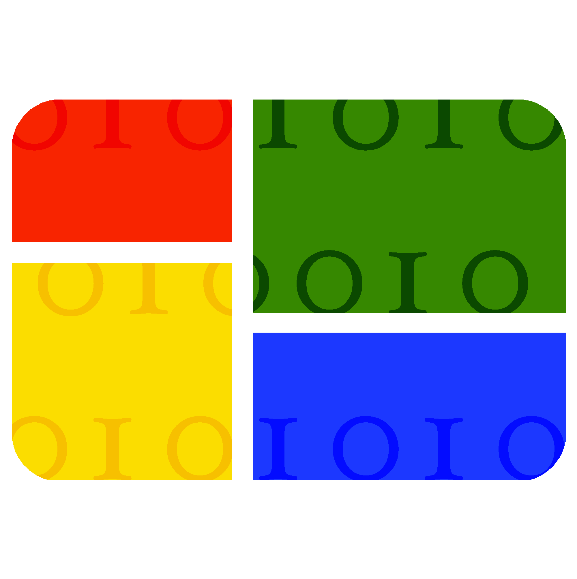 Old Windows Logo - Real Windows logos in the style of the old Windows 10000 logo