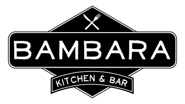 Black and White Restaurant Logo - Bambara Restaurant restaurant in Cambridge, MA on BostonChefs.com