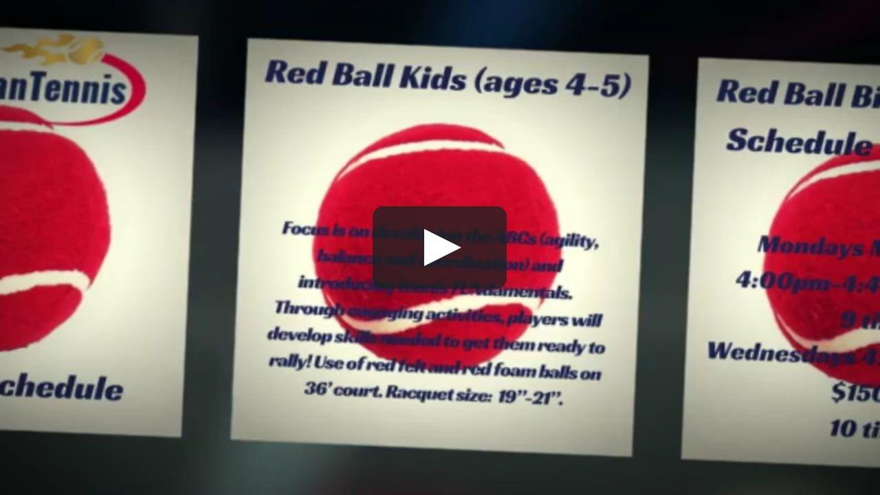 Red Ball F Logo - Red Ball Schedule By Fred Layman on Vimeo