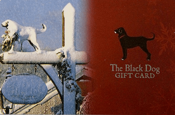 Red and Black Dog Logo - BLACK DOG GIFT CARD – The Black Dog
