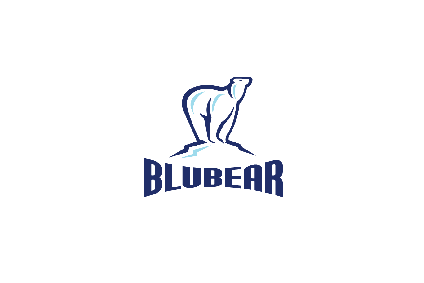 Polar Bear Logo - Blubear Polar Bear Logo | Logo Cowboy