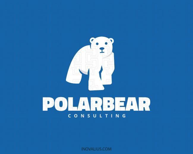 White Bear Logo - Polar Bear Logo Design | Inovalius