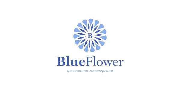 Blue Flower Logo - Blue Flower logo + identity on Behance