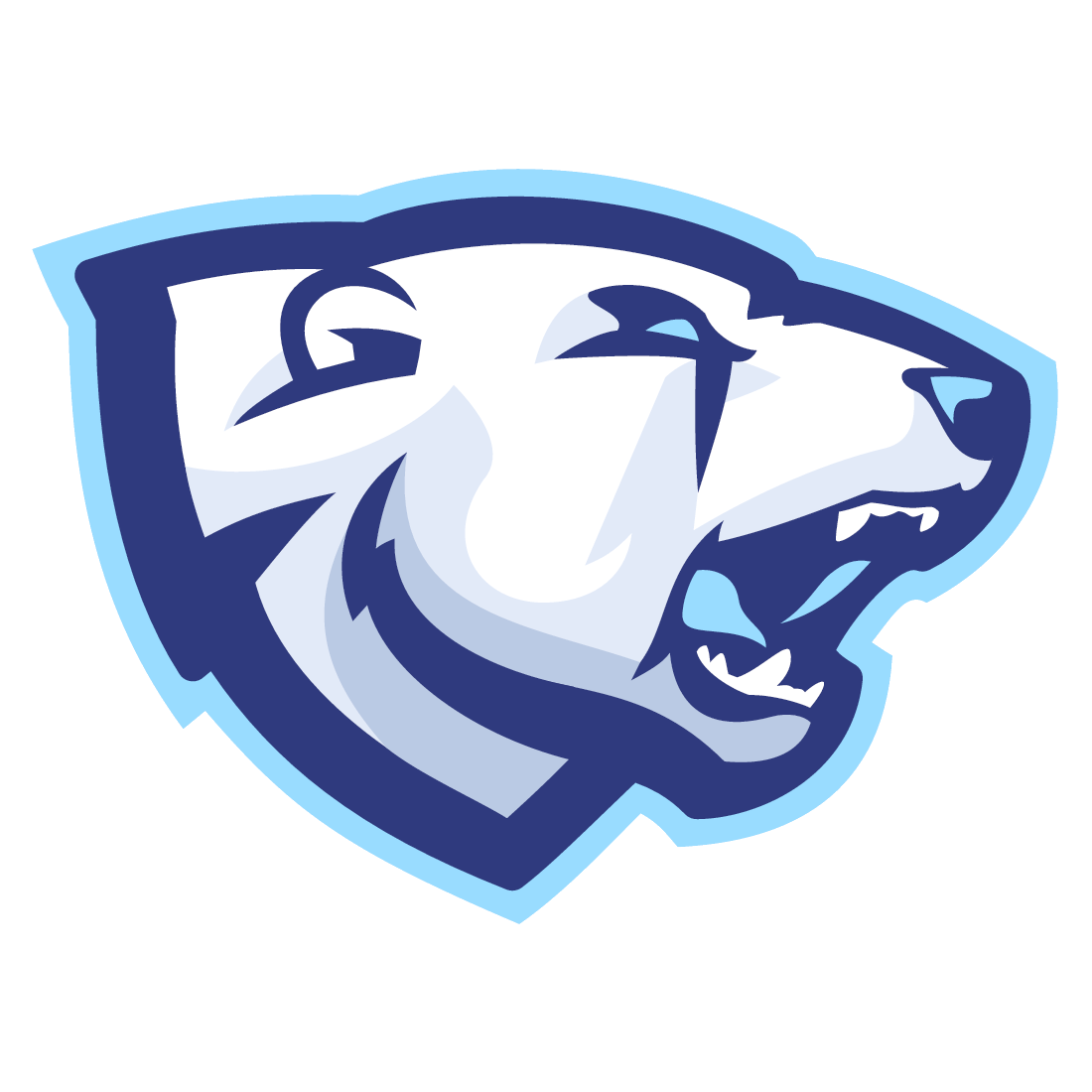 Polar Bear Logo - Pin by Chris Basten on Grizzlies-Bears Logos | Logos, Animal logo ...