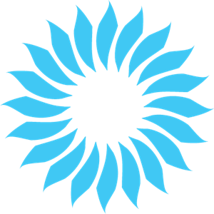 Blue Flower Logo - BLUE FLOWER DESIGN Logo Vector (.EPS) Free Download