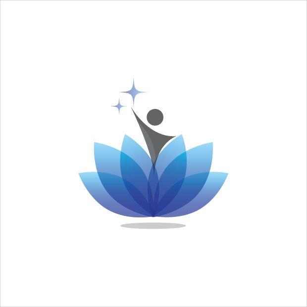 Blue Flower Logo - 25+ Flower Logo Designs, Ideas, Examples | Design Trends - Premium ...