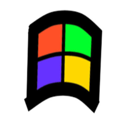 Old Windows Logo - OLD Windows logo - Roblox