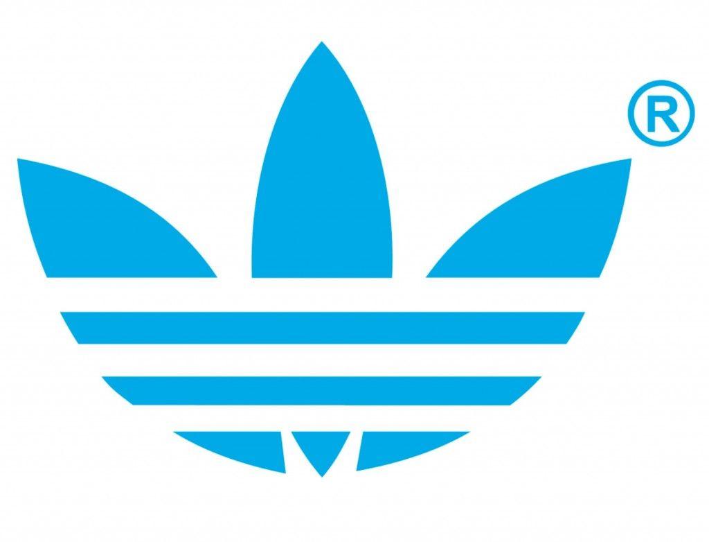 Blue Flower Logo - Adidas flower Logos
