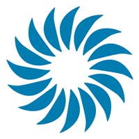 Blue Flower Logo - FLOWER CONCEPT DESIGN Logo Vector (.AI) Free Download